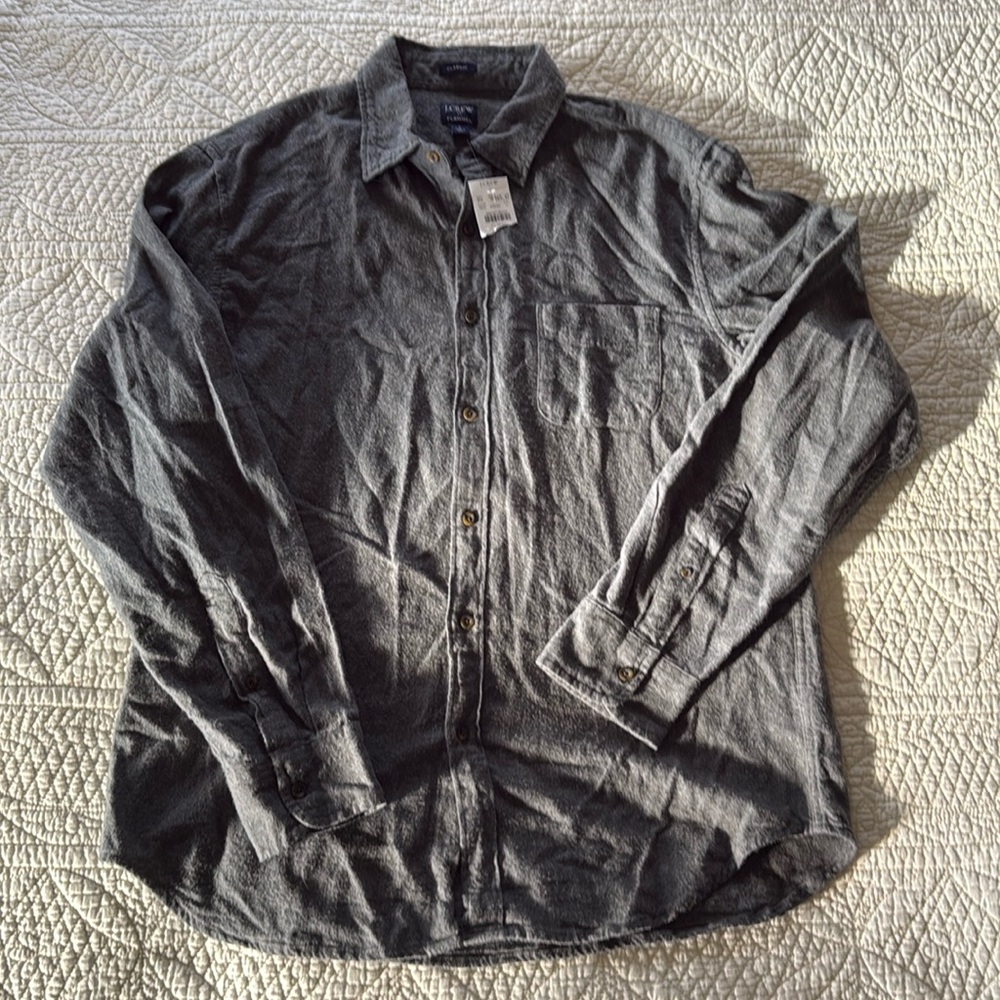 J. Crew Flannel Button Down Shirt